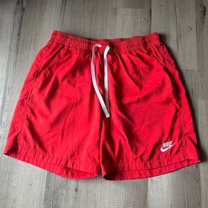 Nike Men’s Red Athletic Shorts